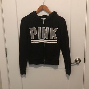 VS PINK black hoodie